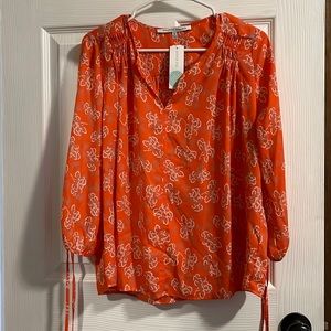 Orange Blouse